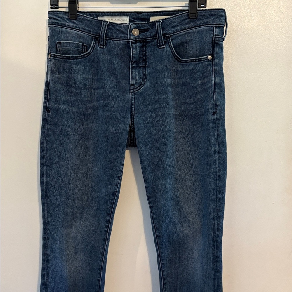 Pilcro and the Letterpress Script High Rise Skinny Jeans 30 - Picture 3 of 10